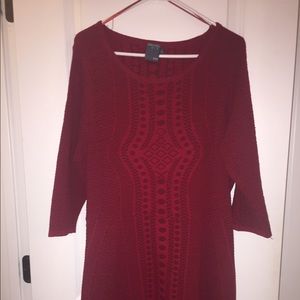 Plus size Red Gabby Skye dress